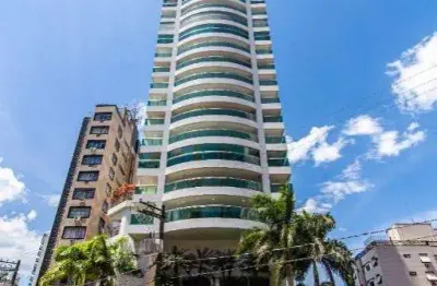 Luxuoso apartamento de 4 quartos na ponta da praia, santos-sp  residencial golden palace  438m², 4 suítes, 3 salas, 5 banheiros, 4 vagas. confira!