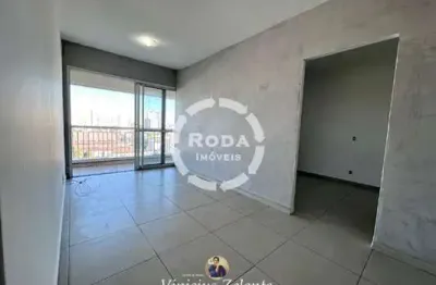Apartamento para vendal, 1 quarto, 1 vaga, vila mathias - santos/sp