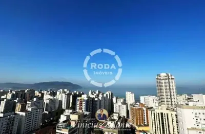Apartamento à venda no boqueirão, santos-sp com 3 quartos, 2 suítes e 136m² - conheça o coral residence!
