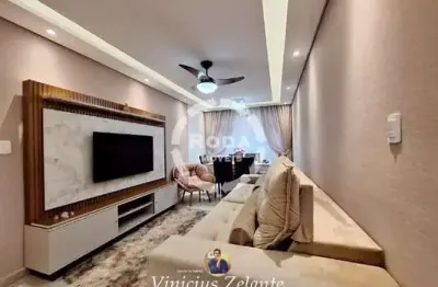 Imperdível apartamento à venda em santos-sp, campo grande: 2 quartos, 2 salas, 2 banheiros, 1 vaga, 74,00 m² de área!