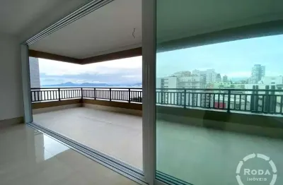 Apartamento de luxo à venda em santos-sp, no bairro aparecida: 4 quartos, 4 suítes, 2 salas, 6 banheiros, 3 vagas de garagem e 295m² de área. conheça o residencial l'unique santos!