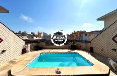 Magnífica casa à venda em santos-sp, bairro embaré: 3 quartos, 3 suítes, 2 salas, 8 banheiros, 2 vagas de garagem, 258m²!