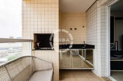 Apartamento de 3 quartos com suíte e vaga na ponta da praia, santos-sp  92m²  vila marina