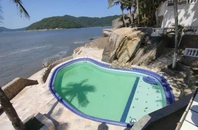 Apartamento à venda em são vicente-sp: 1 quarto, 1 suíte, 2 salas, 2 banheiros, 82m² na ilha porchat seven seas