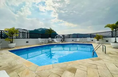 Apartamento à venda em santos-sp, josé menino: 2 quartos, 1 suíte, 2 salas, 2 banheiros, 1 vaga de garagem demarcada, 80m².