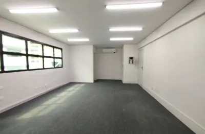 Imperdível: sala comercial para locação em santos-sp, aparecida - 1 sala, 1 banheiro, 1 vaga de garagem, 55m² de área