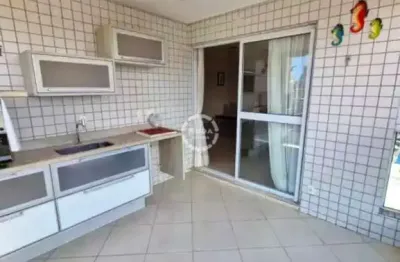 Apartamento à venda em santos-sp: 3 quartos, 1 suíte, 2 salas, 4 banheiros, 2 vagas de garagem, 123m² - residencial varandas da pompeia.