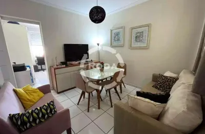 Apartamento à venda em santos-sp, bairro aparecida: 1 quarto, 1 suíte, 1 sala, 1 banheiro, 1 vaga de garagem, 41,00 m².