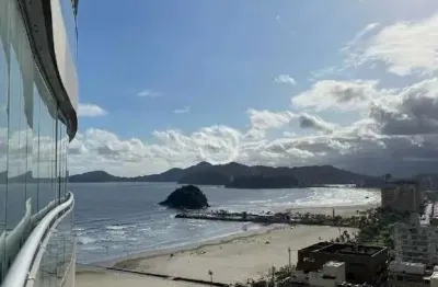 Apartamento para locação em santos-sp, no bairro josé menino: 1 quarto, 1 suíte, 2 salas, 1 banheiro, 1 vaga, 53m².