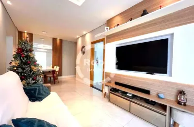 Apartamento de 2 suítes no residencial são patrício em santos-sp, com 2 vagas demarcadas - imperdível!