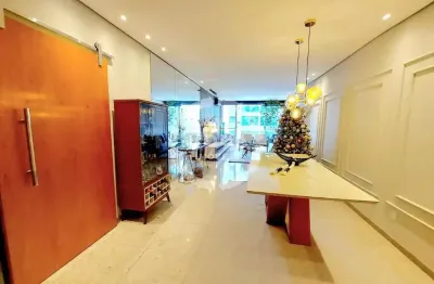 Apartamento de alto padrão na pompéia, santos-sp: 3 quartos, 3 suítes, 2 salas, 5 banheiros, 2 vagas, 160m².