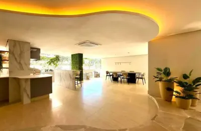 Apartamento de lalto padrão à venda no gonzaga em santos-sp, 3 quartos, 3 suítes, 2 salas, 5 banheiros, 2 vagas, 267m².