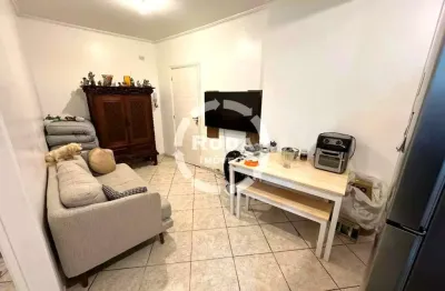 Apartamento à venda em santos-sp, josé menino: 1 quarto, 1 sala, 1 banheiro, 1 vaga de garagem, 43,00 m² de área.