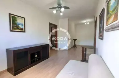 Apartamento à venda em santos-sp, bairro marapé, 2 quartos, 1 suíte, 2 salas, 1 banheiro, garagem fechada tipo box!