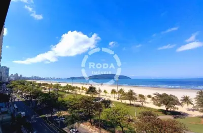 Oportunidade única: apartamento de luxo com 3 quartos e frente mar total na pompeia, santos-sp!