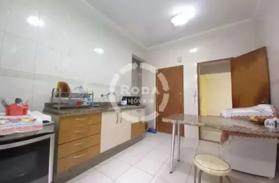 Apartamento à venda em santos-sp: 3 quartos, 3 salas, 2 banheiros, 1 vaga, 130m² no bairro josé menino!