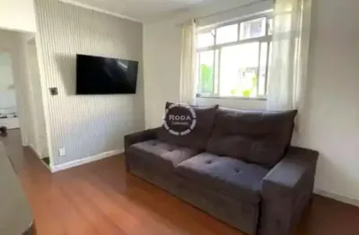Imperdível apartamento à venda em santos-sp, no bairro campo grande, com 2 quartos, 2 salas, vaga de garagem e mais! segundo andar.