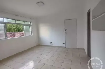 Apartamento para locação em santos-sp, campo grande: 2 quartos, 1 suíte, 2 salas, 2 banheiros, 1 vaga de garagem, 70m². venha conferir!