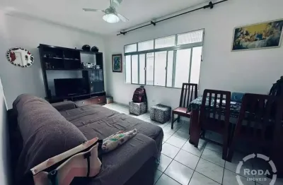 Apartamento à venda em santos-sp, bairro embaré: 3 quartos, 2 salas, 2 banheiros, 1 vaga, 84m².