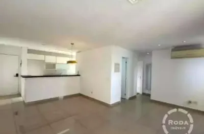 Apartamento à venda em santos-sp, ponta da praia: 2 quartos, 1 suíte, 2 salas, 2 banheiros, 2 vagas, 77m² - vila marina