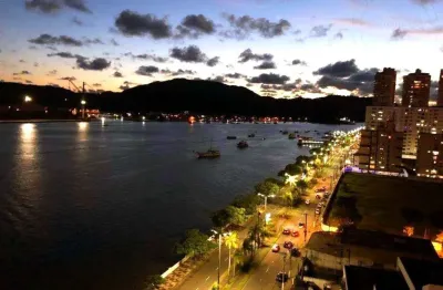 Apartamento à venda em santos-sp, ponta da praia: 4 quartos, 2 suítes, 3 salas, 4 banheiros, 3 vagas de garagem, 189m² - residencial vista marina!