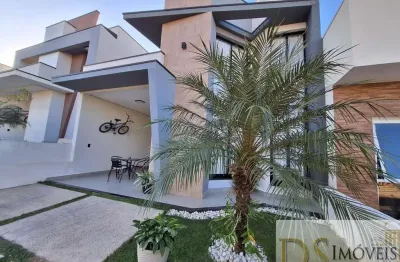 Bela casa no condomínio village moutonnée em salto/sp, com 3 dormitórios, sendo 1 suíte, sala dois ambientes e área gourmet com churrasqueira