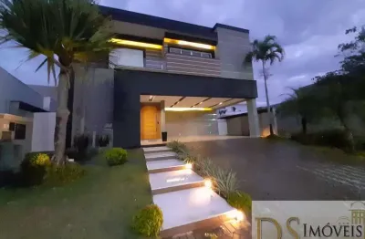 Casa de alto padrão à venda em alphaville nova esplanada 1 - sorocaba/sp: 5 quartos, 5 suítes, 4 salas, 400m²!