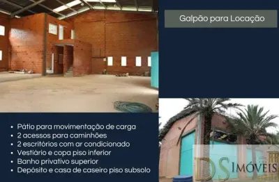 Barracão / galpão / depósito à venda na rodovia deputado do archimedes lammoglia, km 15,5, chácara são joão, itu por r$ 18.000.000