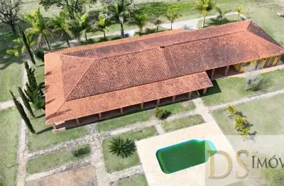 Magnífico sítio à venda em itapetininga/sp - 10,15 alqueires, 4 suítes, piscina, campo de futebol - aproveite!