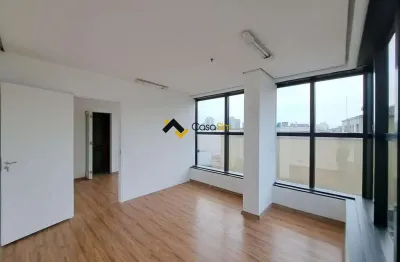 Sala comercial para locação em são bernardo do campo, centro, 1 banheiro, 1 vaga