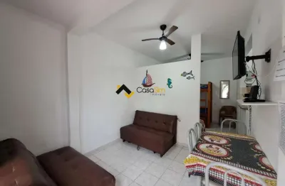 Kitnet para venda em praia grande, guilhermina, 1 dormitório, 1 banheiro