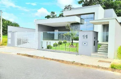 Casa com 3 dormitórios à venda, 210 m² por r$ 1.610.000,00 - barra do rio cerro - jaraguá do sul/sc