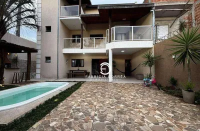 Sobrado com 3 dormitórios à venda, 217 m² por r$ 560.000,00 - continental - taubaté/sp