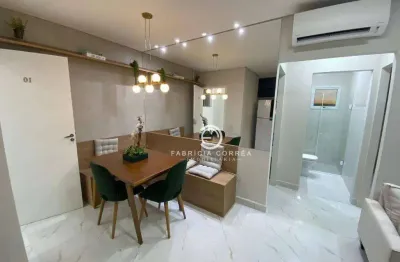 Apartamento com 2 dormitórios à venda, 45 m² por r$ 284.000,00 - residencial san marino - taubaté/sp