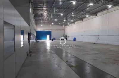 Galpão para alugar, 825 m² por r$ 14.007,00/mês - quinta das frutas - taubaté/sp