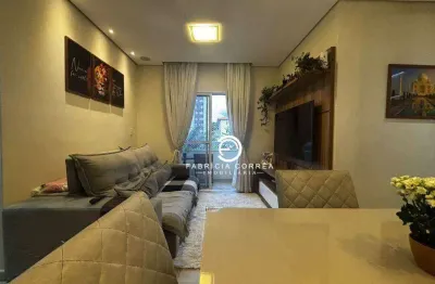 Apartamento com 2 dormitórios à venda, 68 m² por r$ 318.000,00 - parque são luís - taubaté/sp