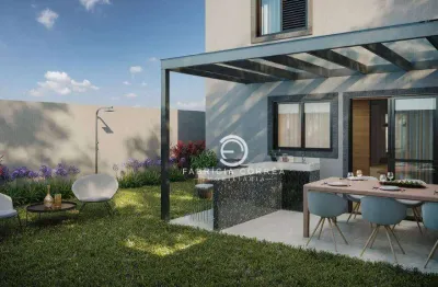 Sobrado com 3 dormitórios à venda, 90 m² por r$ 425.300,00 - condomínio jardins do parque amendoeiras - taubaté/sp