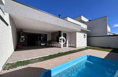 Casa moderna com piscina, área gourmet e automação à venda – estuda permuta