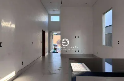 Casa em construção com 3 suítes, piscina e área gourmet em condomínio fechado