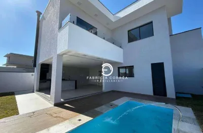 Casa alto padrão com piscina, vista privilegiada e acabamentos de luxo