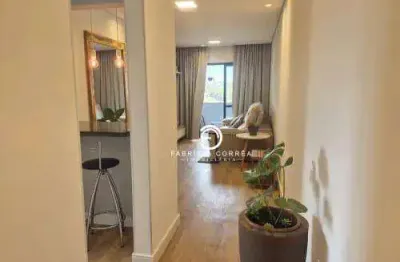 Apartamento moderno com acabamento de alto padrão e garagem coberta