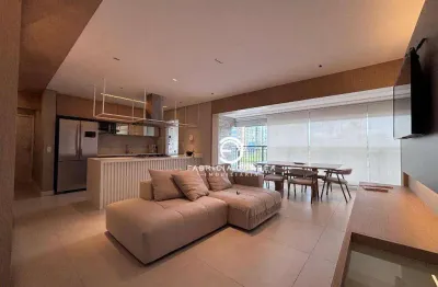 Apartamento planejado com 108 m², sacada gourmet e suíte — aceita financiamento!