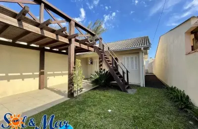 G7 linda geminada, com vista para o mar em santa terezinha/imbé
