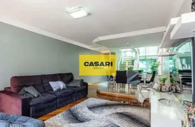 Sobrado com 4 dormitórios à venda, 254 m² por r$ 1.150.000 - vila pinheirinho - santo andré/sp