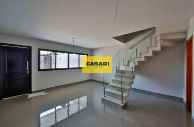 Sobrado com 3 dormitórios à venda, 130 m² por r$ 850.000 - vila eldízia - santo andré/sp
