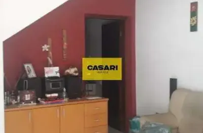 Sobrado com 3 dormitórios à venda, 137 m² por r$ 420.000 - vila alzira - santo andré/sp