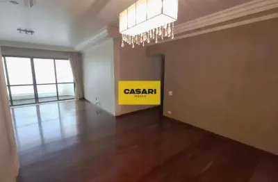 Apartamento de 140m² com 3 dorms (1 suíte), varanda e 2 vagas – centro de são bernardo