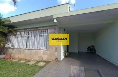 Casa com 3 dormitórios à venda, 126 m² - paraíso - santo andré/sp
