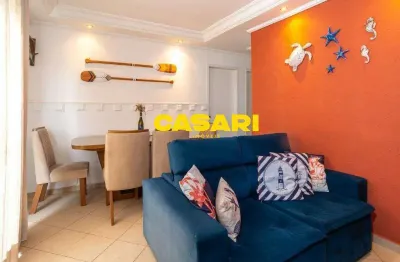 Apartamento com 2 dormitórios à venda, 50 m² - nova petrópolis - são bernardo do campo/sp