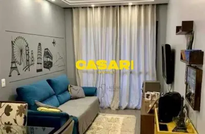 Apartamento com 3 quartos à venda, 75 m²- vila floresta - santo andré/sp